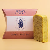 Natural Exfoliating Soap Bar Lemon Luxury - More Than Soaps