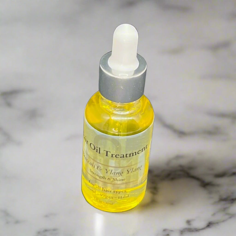 Broccoli & Ylang Ylang Strength & Shine Hair Oil