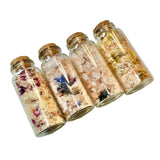 Gift Set 4, 4 x Salt Soaks in Glass Vials, Live Stream