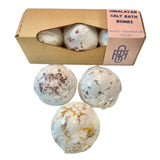 Therapeutic Himalayan Bath Bomb Trio