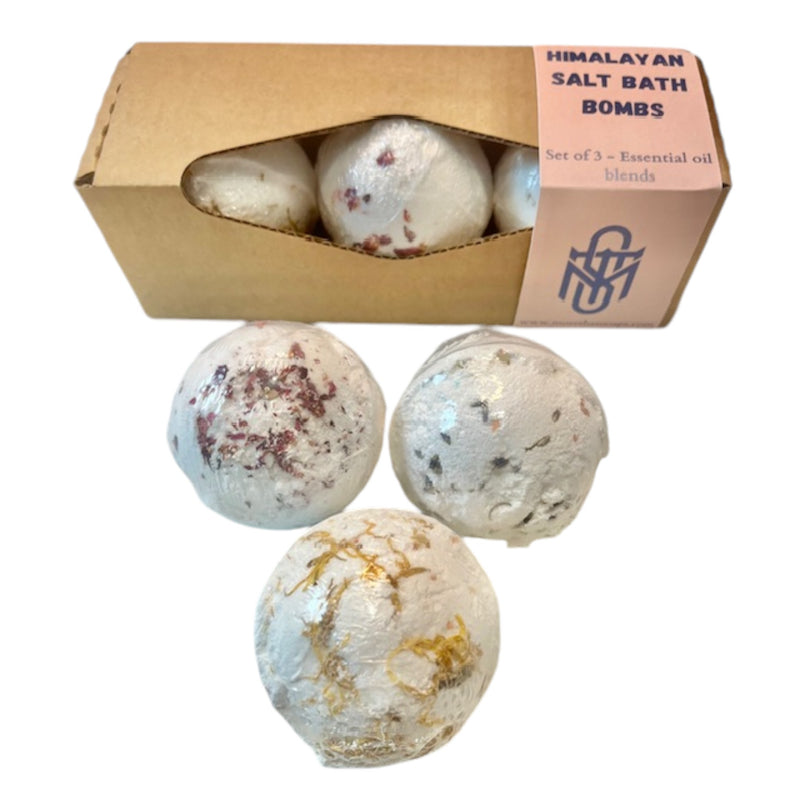 Therapeutic Himalayan Bath Bomb Trio