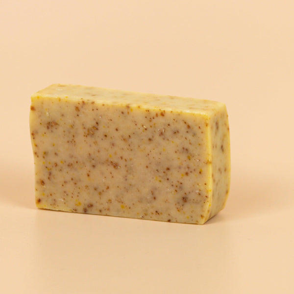 Natural Exfoliating Soap Bar Lemon Luxury - More Than Soaps 